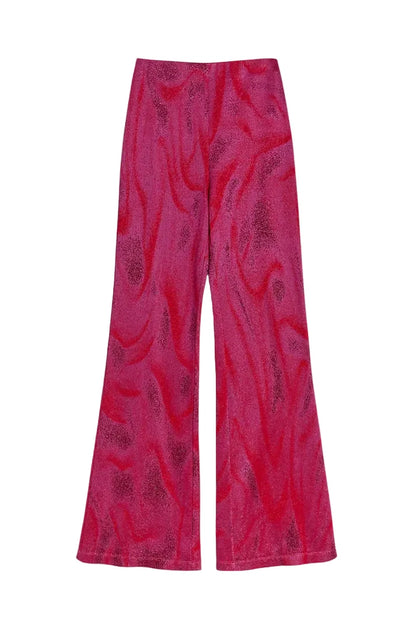 MACCAPANI Fuchsia Jersey Trousers