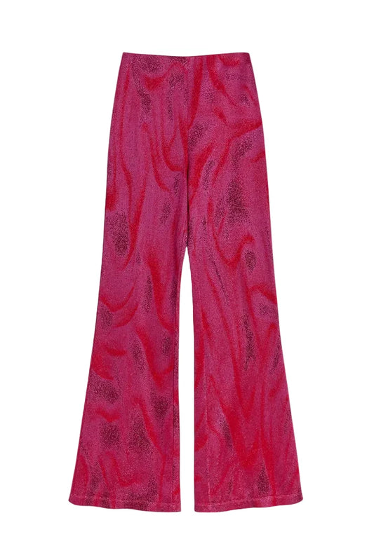 MACCAPANI Fuchsia Jersey Trousers
