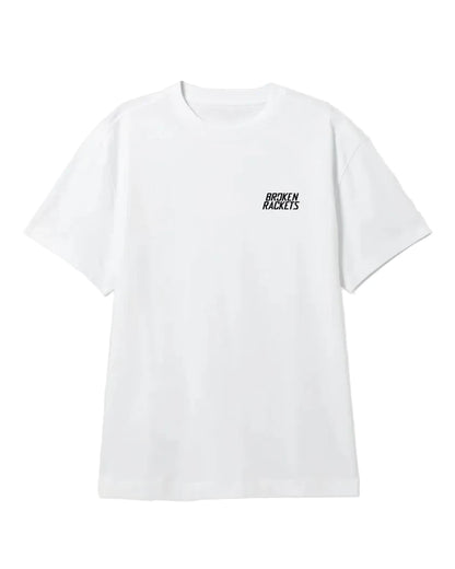 Broken Rackets White Tee