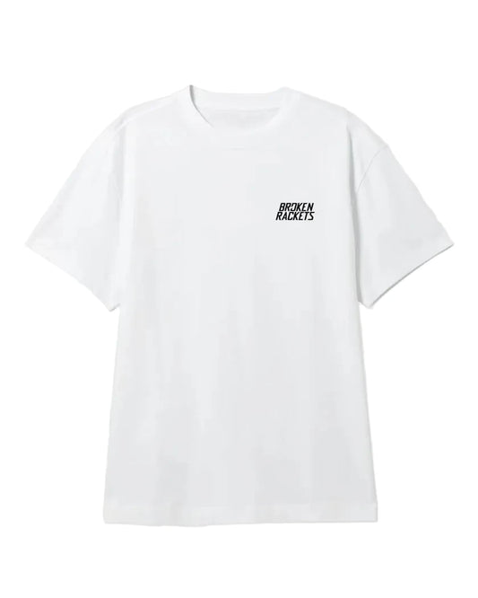 Broken Rackets White Tee