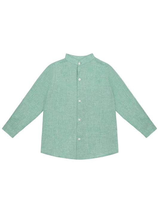 Korean Shirt Linen RED FISH
