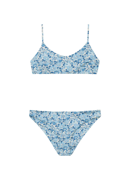 Bikini Blue Red Fish