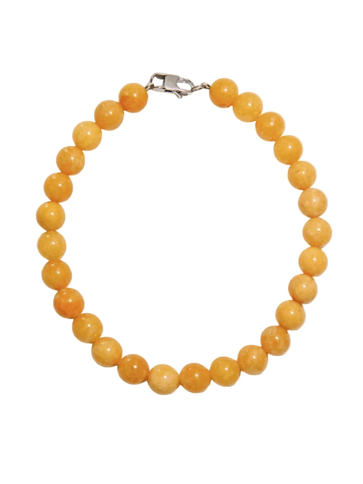 Collana Giada Gialla Bold