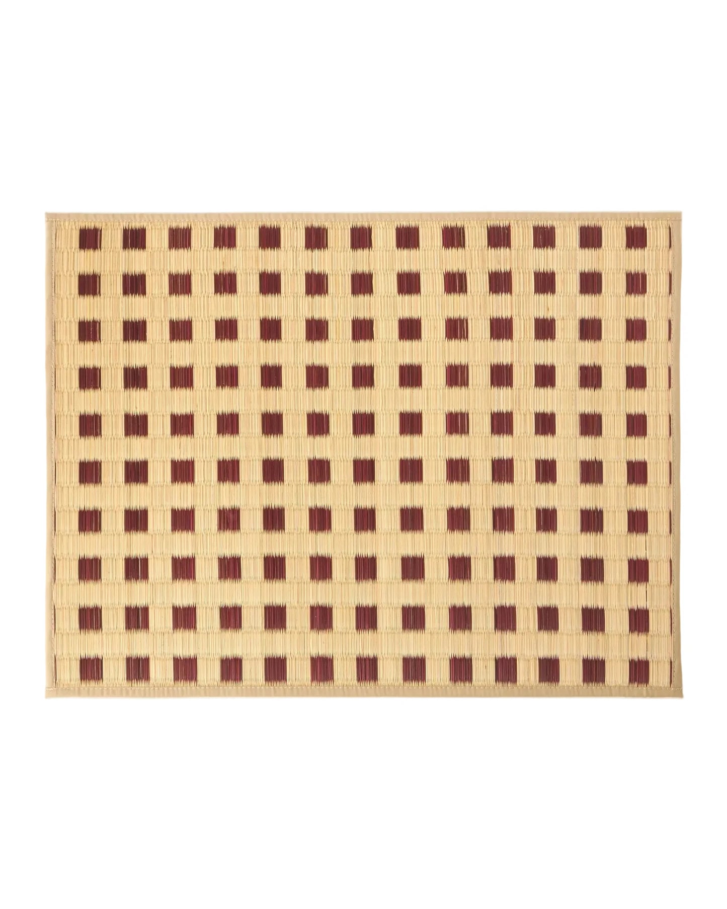 Capri Placemat Natural and Brown