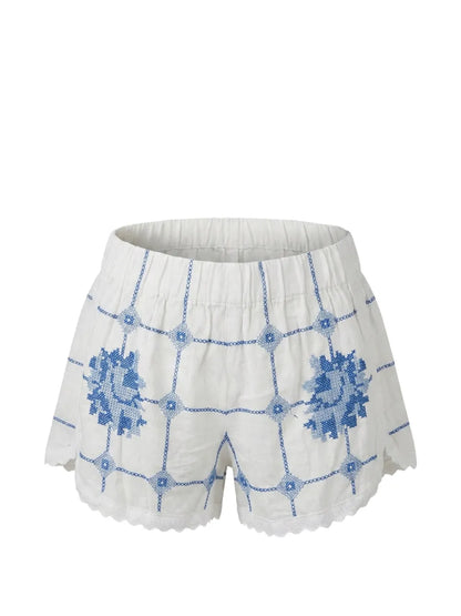 Blue Roses Short