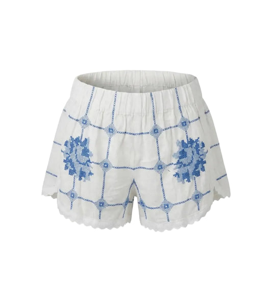 Blue Roses Short