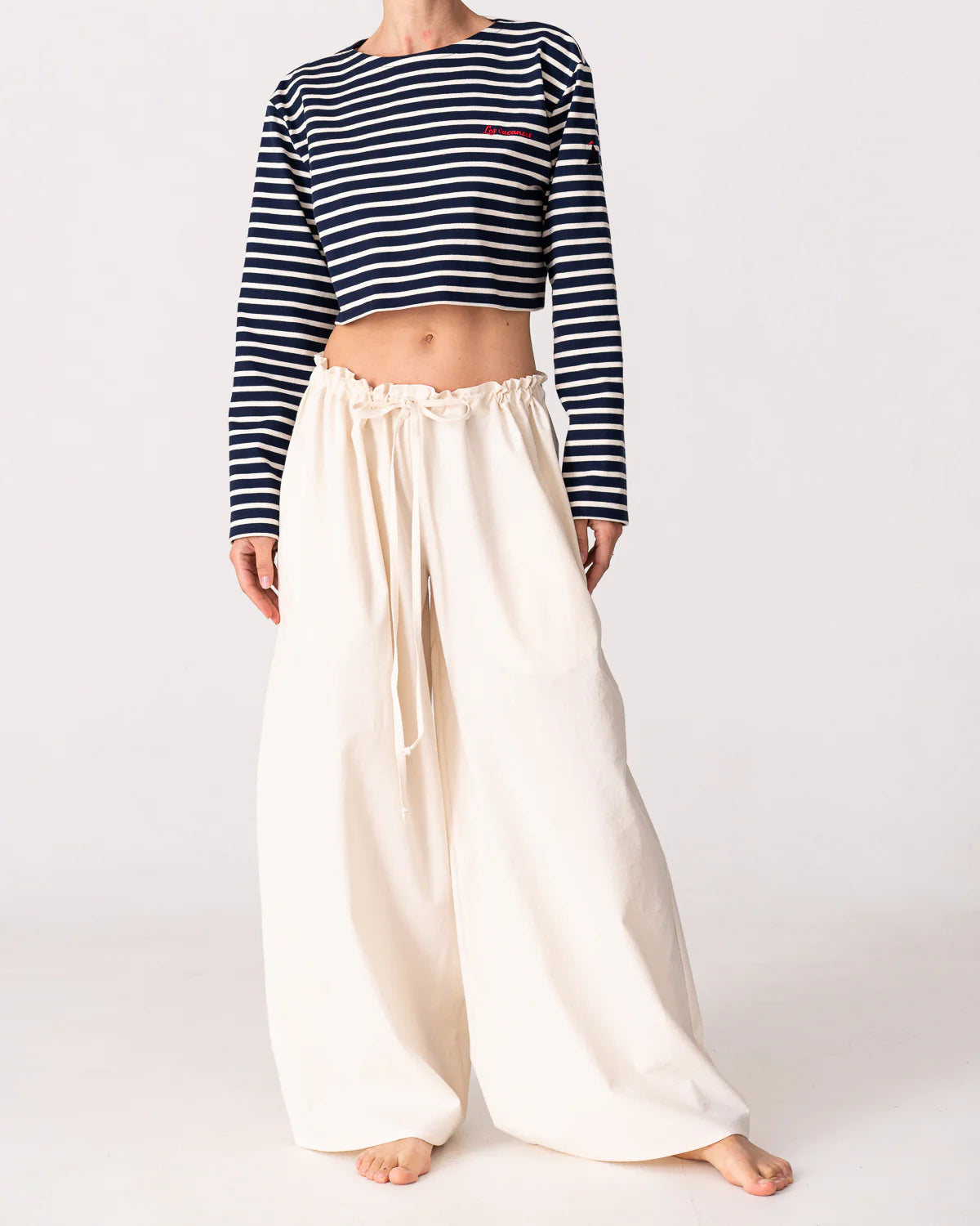 Cream pantaloons LES VACANCES D’IRINA