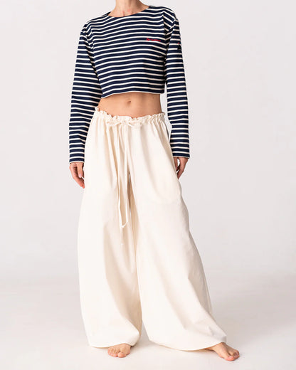 Cream pantaloons LES VACANCES D’IRINA