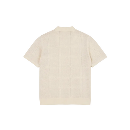 Resort Crochet Polo