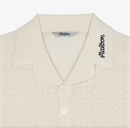 Resort Crochet Polo