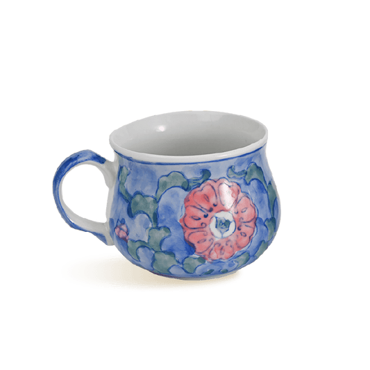 Tazze con design floreale dipinto a mano Teresa Cercava