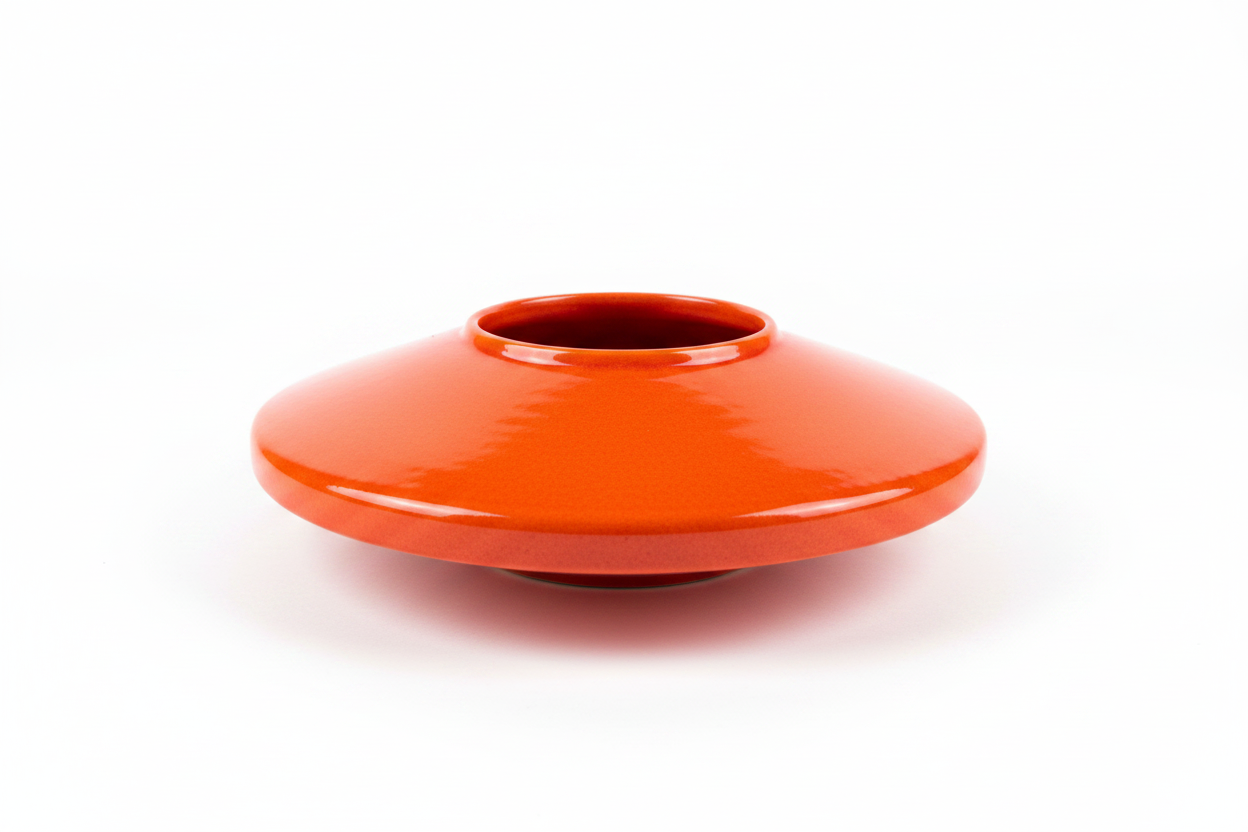 Vaso centro tavola rosso