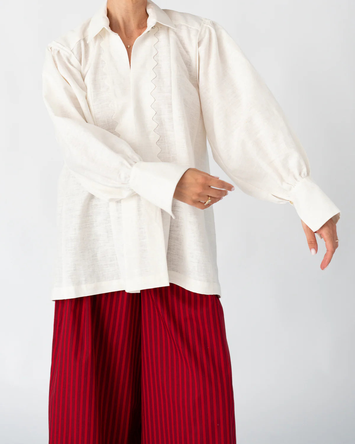 Ancestral shirt LES VACANCES D’IRINA