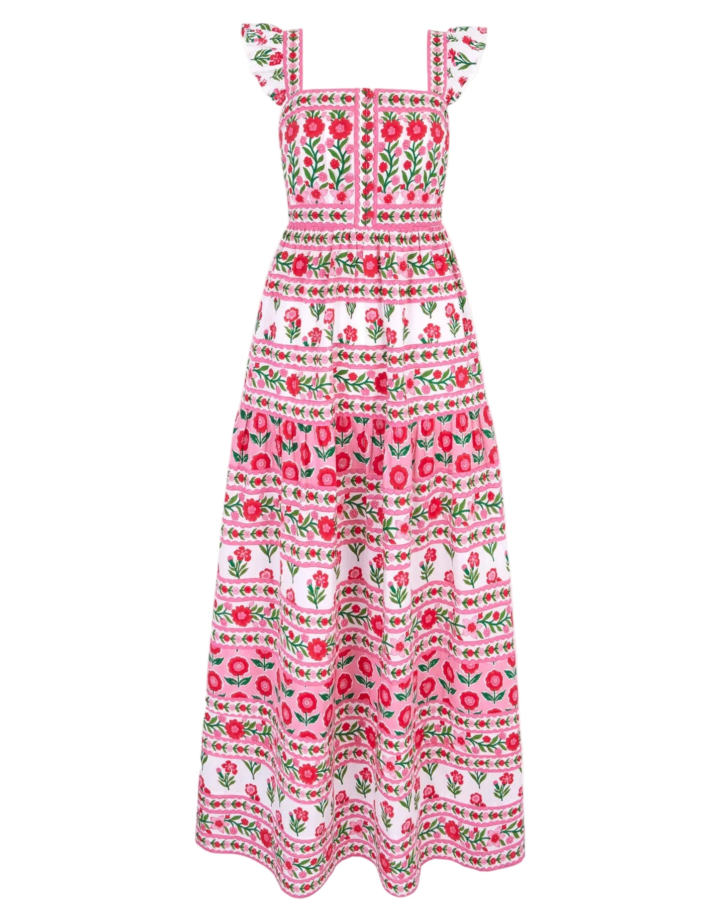 Lucia Dress Rose Folk
